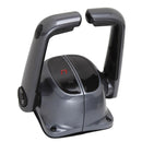 UflexTwin Lever Top Mount Control w/Neutral Lock  Trim Switch - Black [B502BT/L] - Essenbay Marine