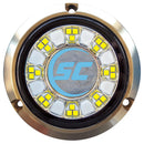 Shadow-Caster SCR-24 Bronze Underwater Light - 24 LEDs - Bimini Blue [SCR-24-BB-BZ-10] - Essenbay Marine