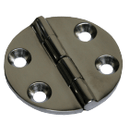 SS Hinge Round 2-1/2" Diameter SSHN66042 - Essenbay Marine