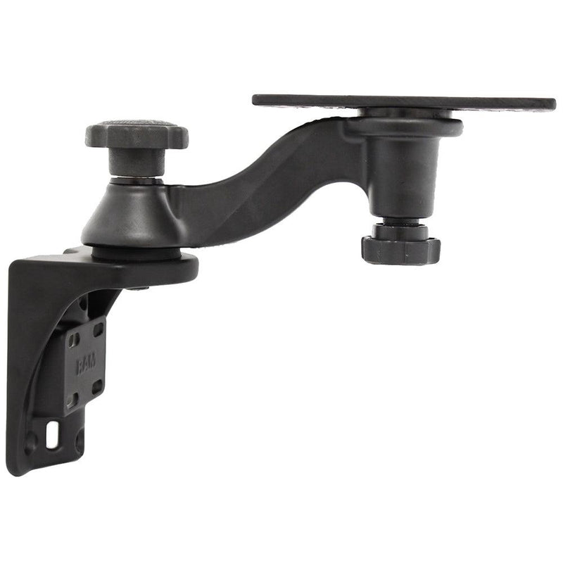 RAM Mount Single 6" Swing Arm with 6.25" x 2" Rectangle Base and Vertical Mounting Base [RAM-109VU] - Essenbay Marine