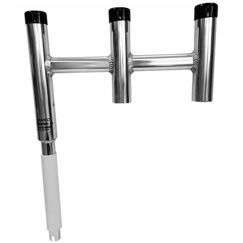 Wahoo Offset Triple Rod Holder [136] - Essenbay Marine