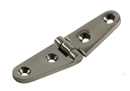 SS Strap Hinge 6" x 1-1/4" - 2 Holes Per Side  SSHN66205 - Essenbay Marine