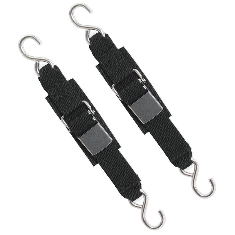 BoatBuckle Stainless Steel Kwik-Lok Transom Tie-Downs [F12066] - Essenbay Marine