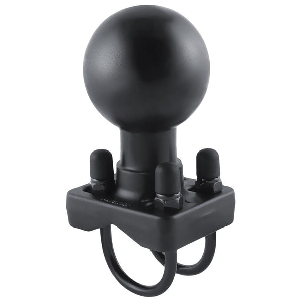 RAM Mount Double U-Bolt Base w/D Size 2.25" Ball for Rails from 0.75" to 1.25" in Diameter [RAM-D-235U] - Essenbay Marine