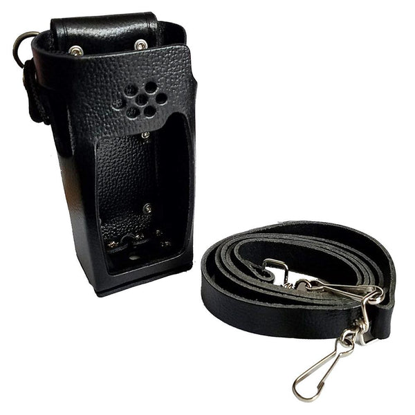 Standard Horizon Leather Case w/Belt Loop  Shoulder Strap [SHC-18] - Essenbay Marine