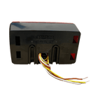 TecNiq 6" Eight Function Box Tail Light Left Side Pigtail - Essenbay Marine