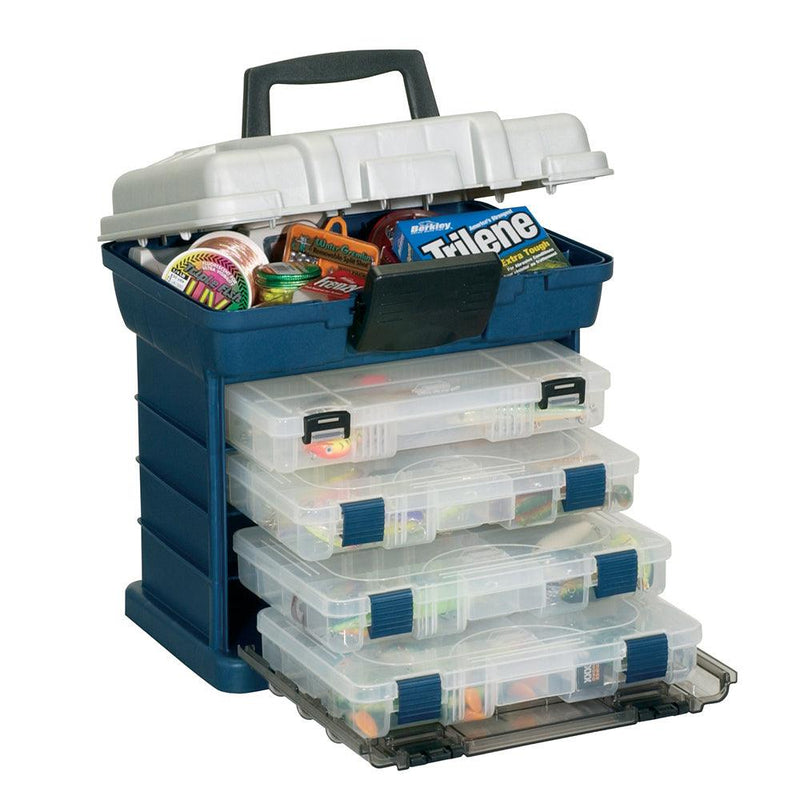 Plano 4-BY 3600 StowAway Rack System - Blue/Silver [136400] - Essenbay Marine