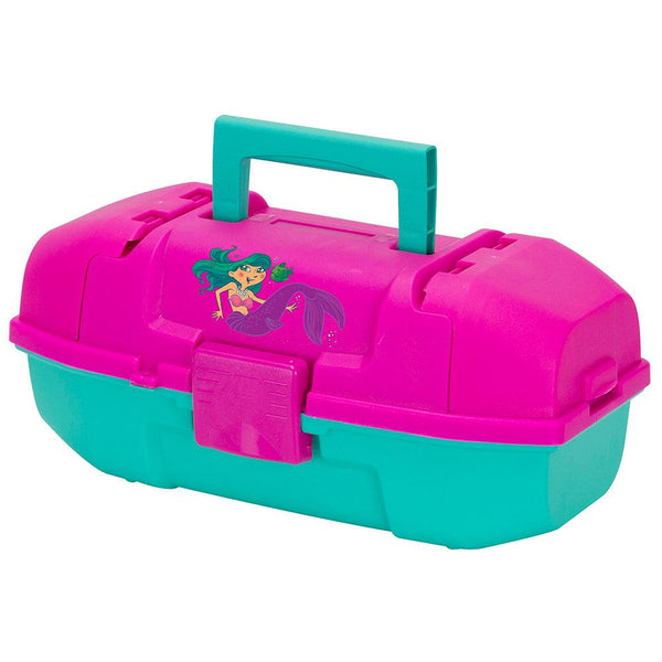 Plano Youth Mermaid Tackle Box - Pink/Turquoise [500102] - Essenbay Marine