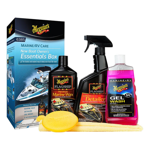 Meguiars New Boat Owners Essentials Kit [M6385] - Essenbay Marine