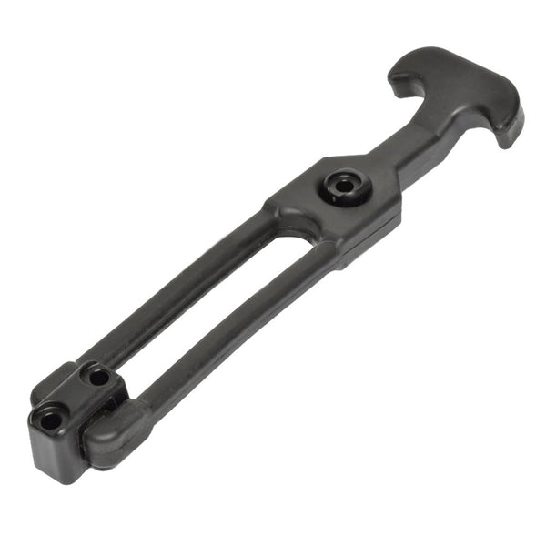 Southco T-Handle Latch w/Keeper - Pull Draw Front Mount Black Flexible Rubber [F7-73] - Essenbay Marine