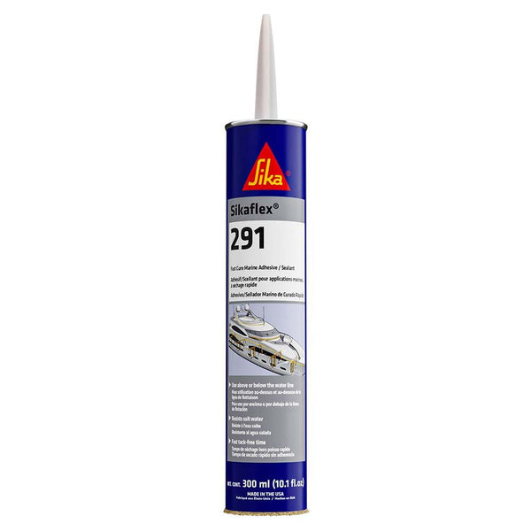 Sika Sikaflex 291 Fast Cure Adhesive  Sealant 10.3oz(300ml) Cartridge - White [90919] - Essenbay Marine