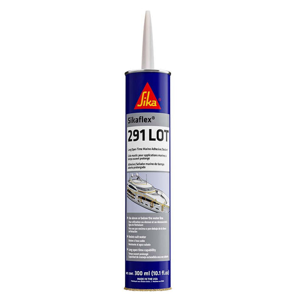 Sika Sikaflex 291 LOT Slow Cure Adhesive  Sealant 10.3oz(300ml) Cartridge - Black [90927] - Essenbay Marine