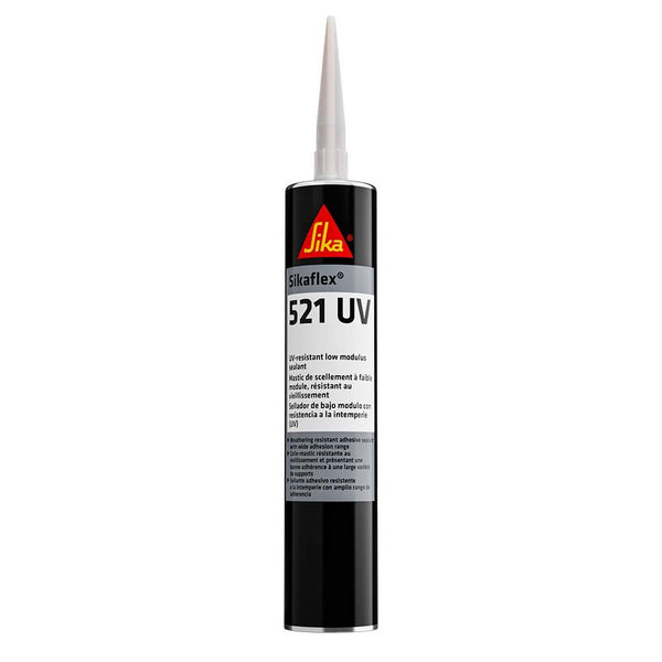 Sika Sikaflex 521UV UV Resistant LM Polyurethane Sealant - 10.3oz(300ml) Cartridge - White [106096] - Essenbay Marine