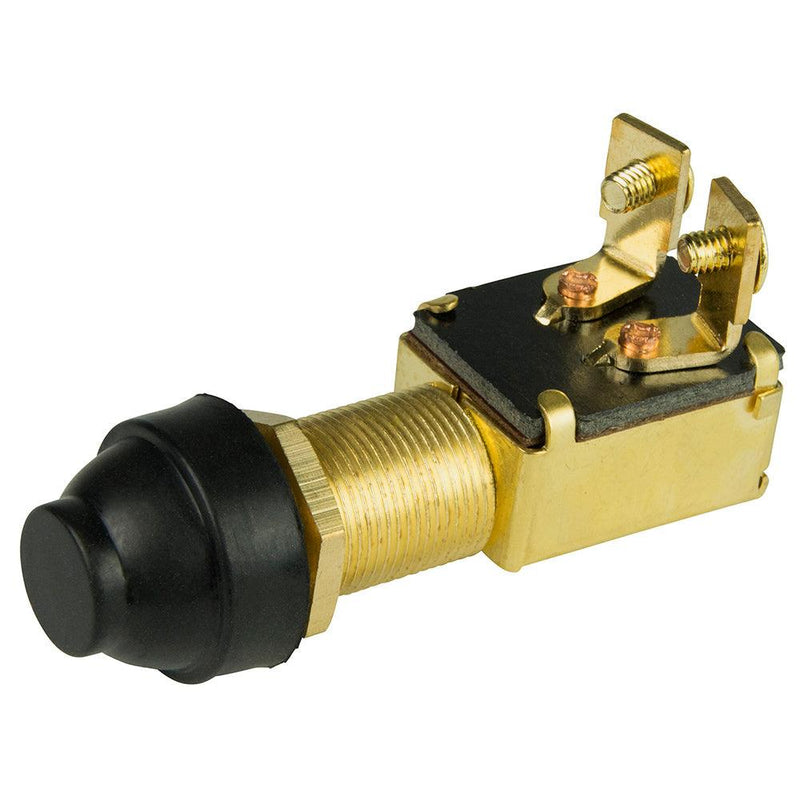 BEP 2-Position SPST Push Button Switch - OFF/(ON) [1001505] - Essenbay Marine