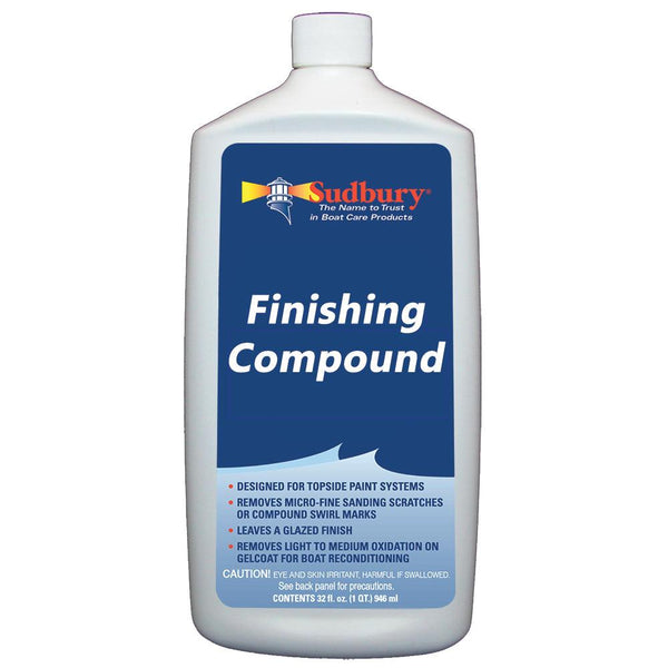 Sudbury Finishing Compound - 32oz Liquid [446] - Essenbay Marine