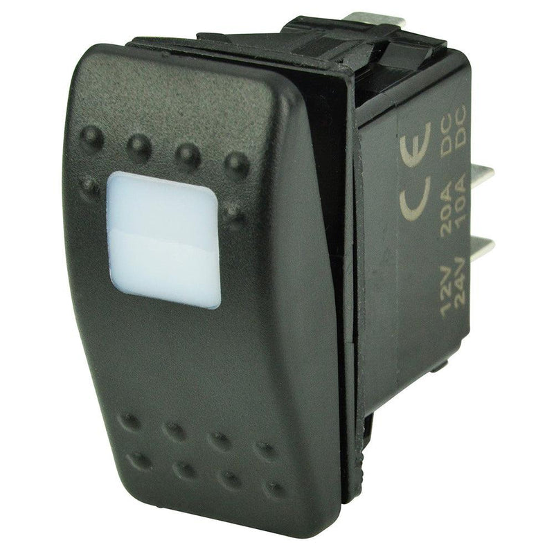 BEP SPST Contura Switch - 1-Amber LED - OFF/ON [1001801] - Essenbay Marine