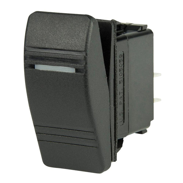 BEP DPST Contura Switch - 1-Amber LED - OFF/ON [1001811] - Essenbay Marine