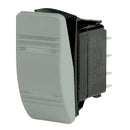 BEP DPDT Contura Switch - 2-Amber LEDs - Gray - ON/ON [1001812] - Essenbay Marine