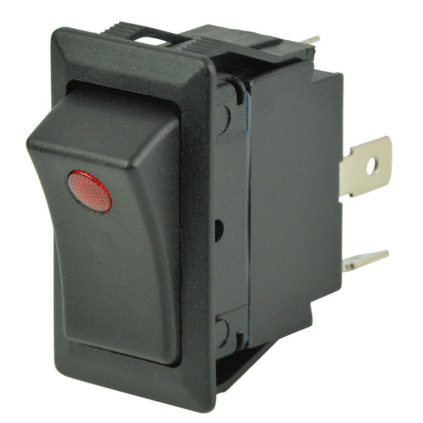 BEP SPST Rocker Switch - 1-LED - 12V/24V - ON/OFF [1001714] - Essenbay Marine