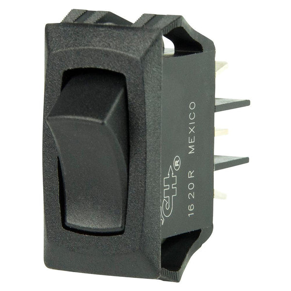 BEP Curved SPDT Mini Rocker Switch - 12V - ON/ON [1001706] - Essenbay Marine