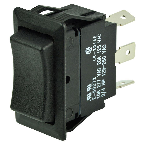 BEP SPDT Rocker Switch - 12V/24V - (ON)/OFF/(ON) [1001711] - Essenbay Marine