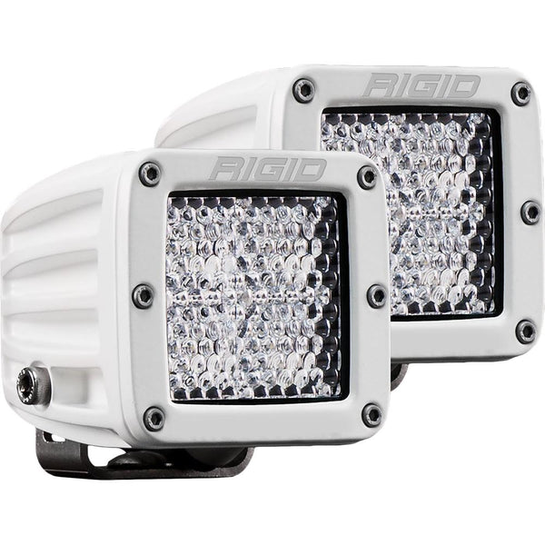 RIGID Industries D-Series PRO Hybrid-Diffused LED - Pair - White [602513] - Essenbay Marine