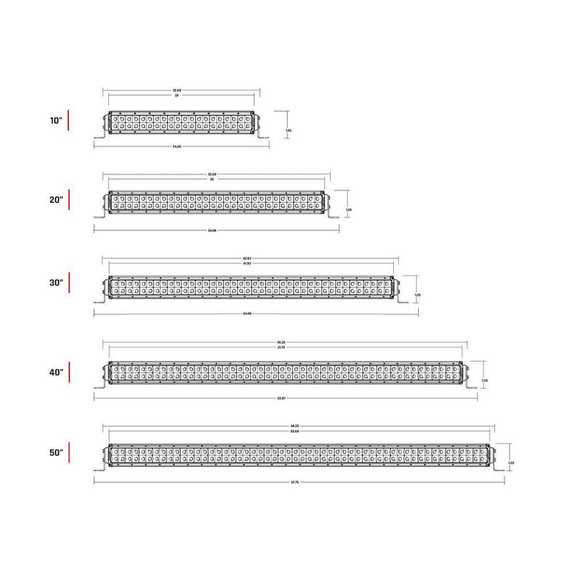 RIGID Industries RDS-Series PRO 50" - Spot LED - White [875213] - Essenbay Marine