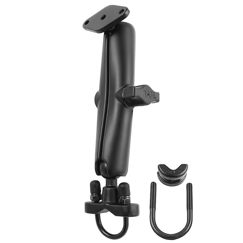 RAM Mount Handlebar Rail Mount w/Long Arm  Diamond [RAM-B-149ZU-C] - Essenbay Marine