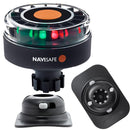 Navisafe Navilight Tricolor 2NM w/Navibolt Base  RIB Mount - Black [342KIT2] - Essenbay Marine