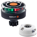 Navisafe Navilight Tricolor 2NM w/Navibolt Base  Horizontal Mount - White [342KIIT5] - Essenbay Marine