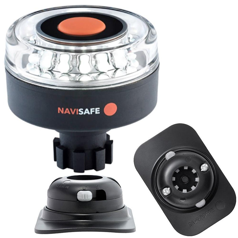 Navisafe Navilight 360 2NM w/Navibolt Base  RIB Mount - Black [042KIT2] - Essenbay Marine