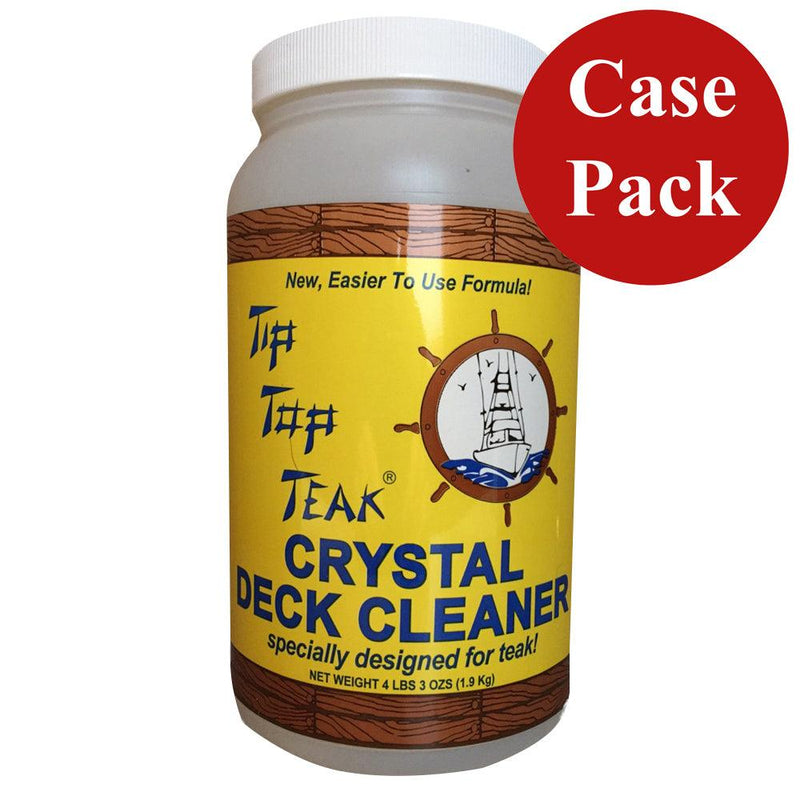 Tip Top Teak Tip Top Teak Crystal Deck Cleaner - Half Gallon (4lbs 3oz) - *Case of 6* [TC 2001CASE] - Essenbay Marine