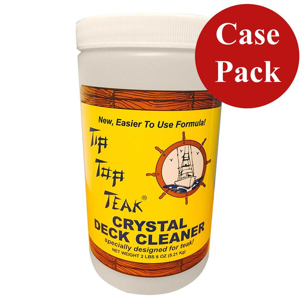 Tip Top Teak Tip Top Teak Crystal Deck Cleaner - Quart (2lbs 6oz) - *Case of 12* [TC 2000CASE] - Essenbay Marine