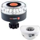 Navisafe Navilight 360 2NM w/Navibolt Base  Vertical Mount - White [042KIT6] - Essenbay Marine