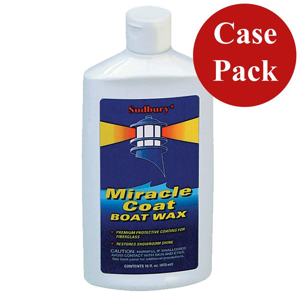 Sudbury Miracle Coat Boat Wax - 16oz Liquid - *Case of 6* [412CASE] - Essenbay Marine