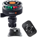 Navisafe Navilight 2NM Tricolor w/Navimount Base  RIB Mount - Black [340KIT2] - Essenbay Marine