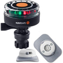 Navisafe Navilight 2NM Tricolor w/Navimount Base  RIB Mount - White [340KIT4] - Essenbay Marine