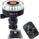 Navisafe Navilight 360 2NM White w/Navimount Base  RIB Mount - Black [040KIT2] - Essenbay Marine