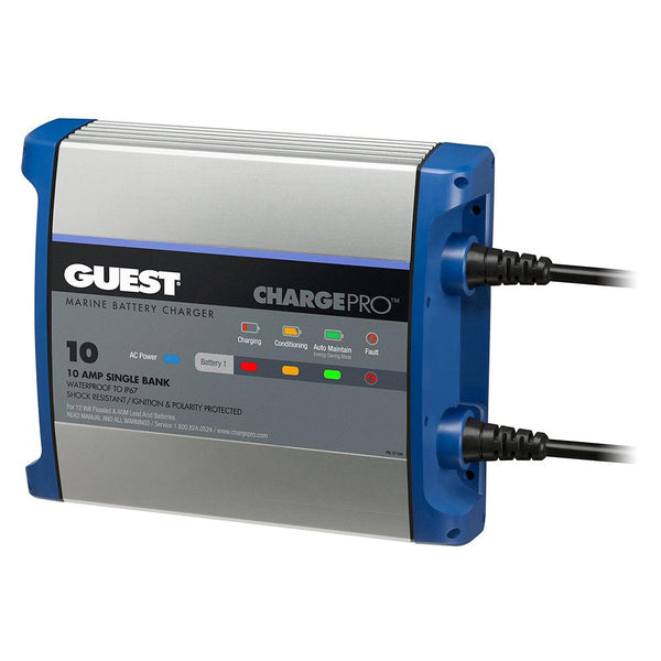 Guest On-Board Battery Charger 10A / 12V - 1 Bank - 120V Input [2710A] - Essenbay Marine
