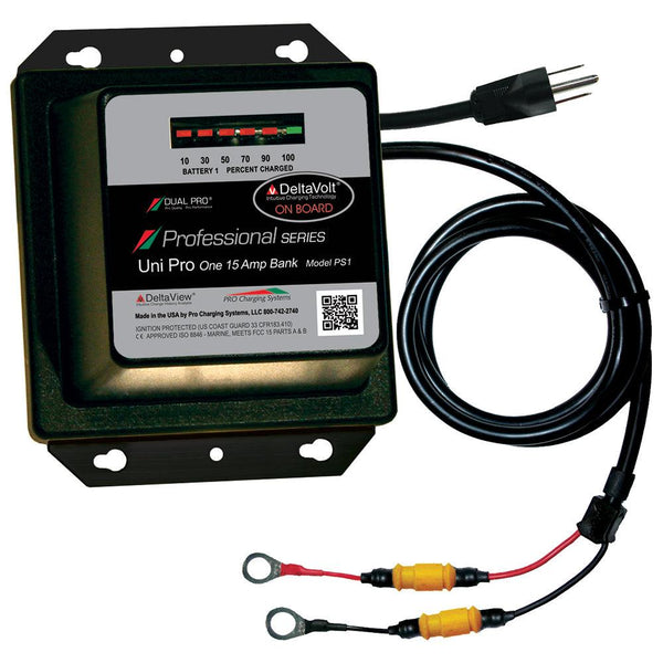 Dual Pro Professional Series Battery Charger - 15A - 1-Bank - 12V [PS1] - Essenbay Marine