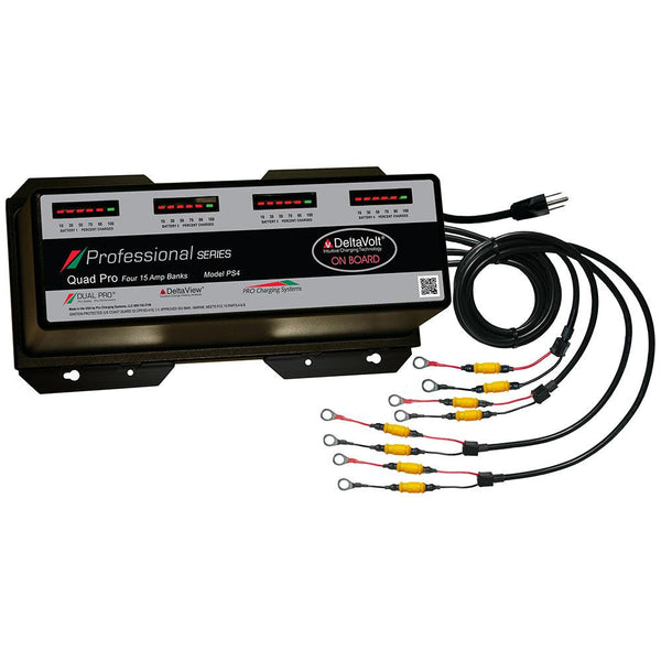 Dual Pro Professional Series Battery Charger - 60A - 4-15A-Banks - 12V-48V [PS4] - Essenbay Marine