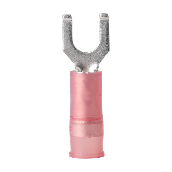 Ancor 22-18 AWG - #8 Nylon Flanged Spade Terminal - 100-Pack [220302] - Essenbay Marine