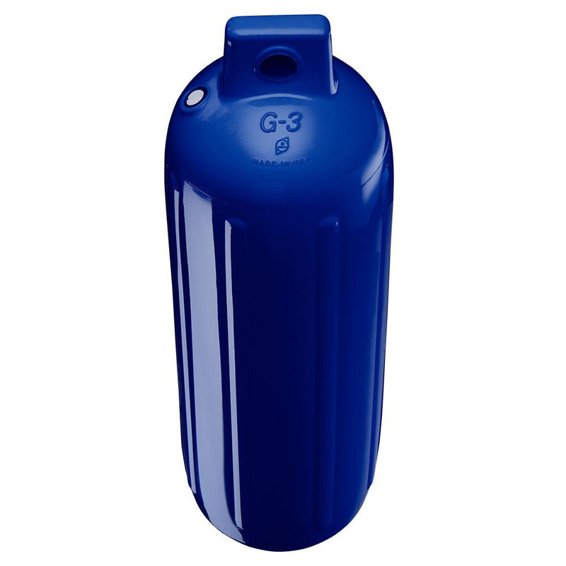 Polyform G-3 Twin Eye Fender 5.5" x 19" - Cobalt Blue w/Adapter [G-3-COBALT BLUE] - Essenbay Marine