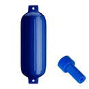 Polyform G-5 Twin Eye Fender 8.8" x 26.8" - Cobalt Blue w/Adapter [G-5-COBALT BLUE] - Essenbay Marine