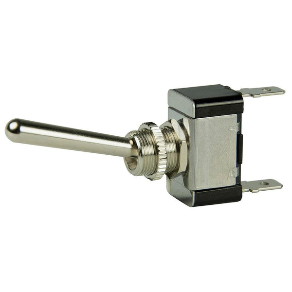 BEP SPST Chrome Plated Long Handle Toggle Switch - ON/OFF [1002013] - Essenbay Marine