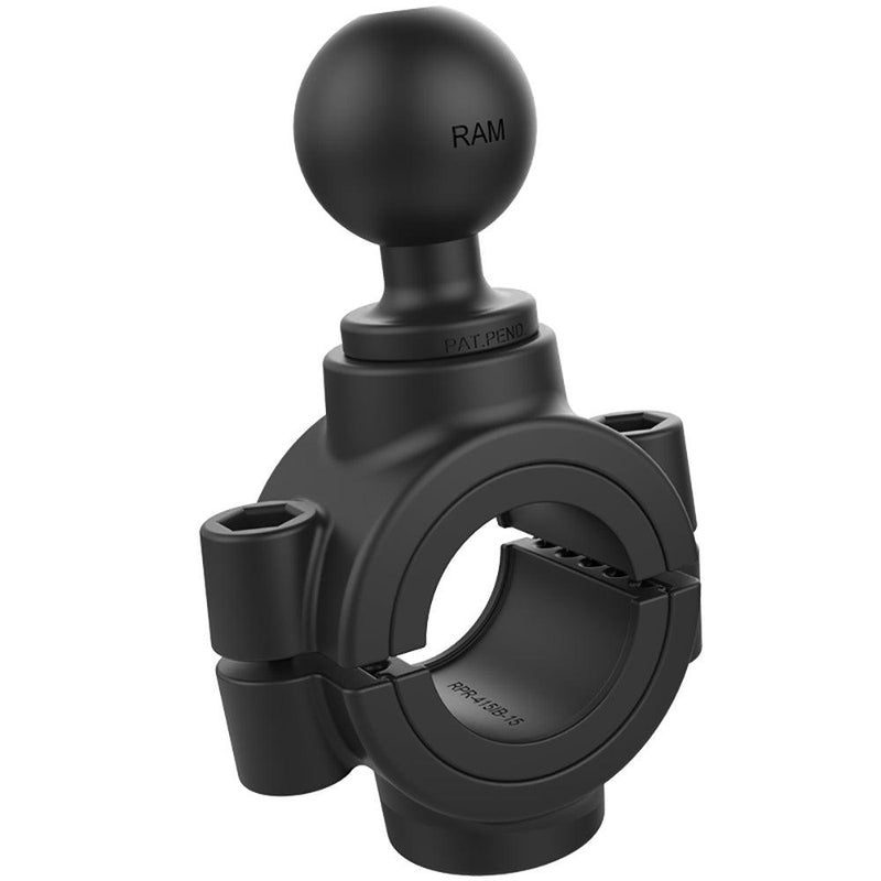 RAM Mount Torque 1-1/2" - 2" Diameter Rail Base with 1.5" Pin-Lock Ball [RAM-351-415-15-2U] - Essenbay Marine