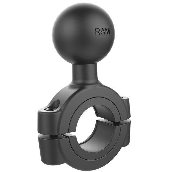 RAM Mount Torque 1-1/8" - 1-1/2" Diameter Handlebar/Rail Base with C Size 1.5" Ball [RAM-408-112-15U] - Essenbay Marine