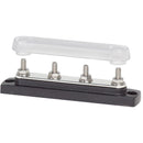 Blue Sea 2307 Common 150A BusBar - (4) 1/4"-20 Studs w/Cover [2307] - Essenbay Marine