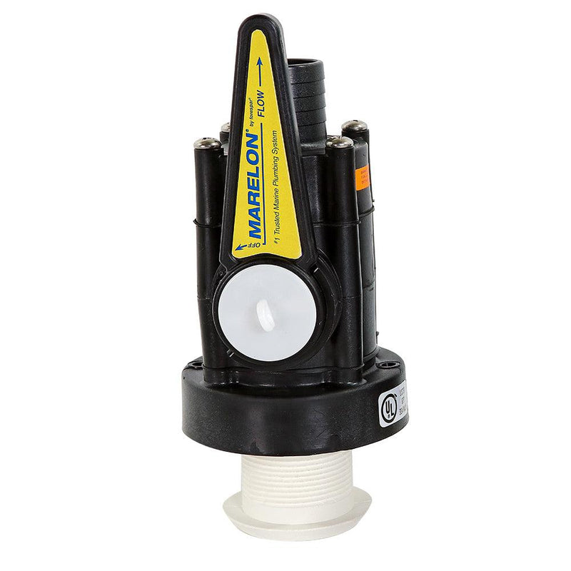 Forspar Marelon Full-Flow Seacock  3/4" Mushroom Through-Hull [904043ABYC] - Essenbay Marine