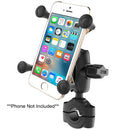 RAM Mount RAM Torque 3/4" - 1" Diameter Handlebar/Rail Base with 1" Ball, Short Arm and X-Grip for Phones [RAM-B-408-75-1-A-UN7U] - Essenbay Marine